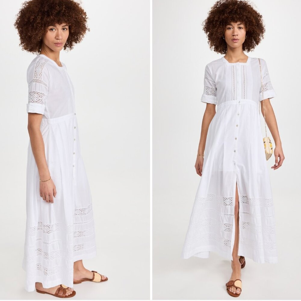 NWT LoveShackFancy Edie Dress - Picture 2 of 3